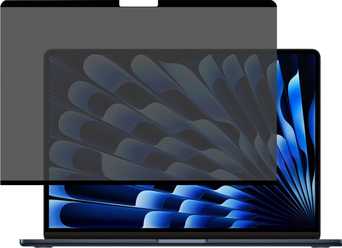 Privé Screenprotector geschikt voor MacBook Pro 16 inch Screenprotector - Privacy Beschermglas - Privacy Proteqt+ A2485 / A3402 / A2780 / A3186 / A2991 / A3402