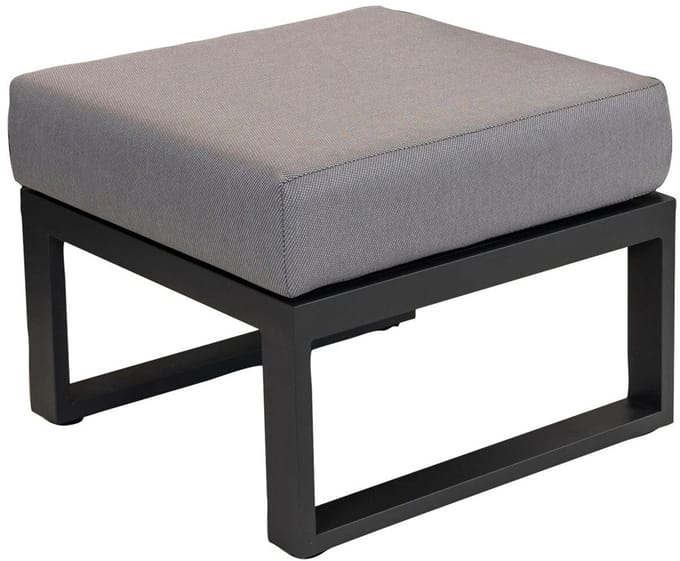 Les - Tormenta lounge hocker - grijs/zwart