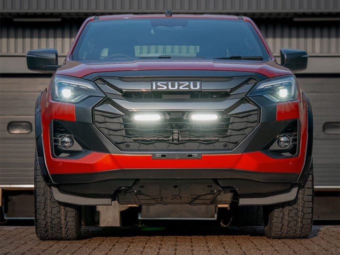 Grille Kit - Lazer - Linear 6 - Set - Isuzu - D-Max - 2025+
