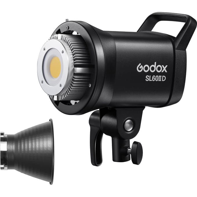 Godox SL60IID Draagbare Studio LED-videolamp 70W Fotografie-invullicht 5600K +/-200K Ingebouwd 8 FX EU Plug gray