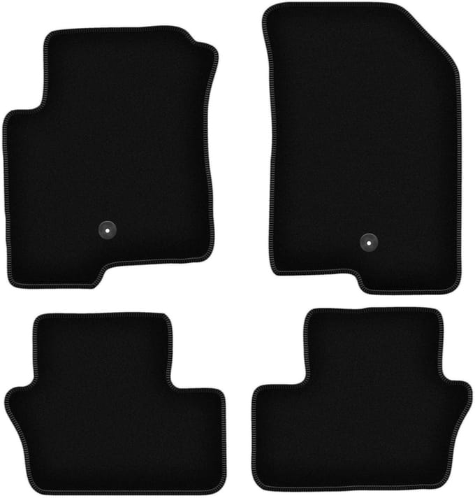 BASIC zwarte velours matten voor: Dodge Caliber hatchback (2006-2011)