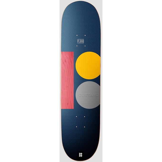 Plan B Palette Gustavo 8.0"X31.33" Skateboard Deck patroon