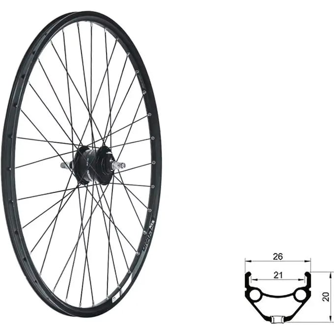 Voorwiel Kellys Draft Dynamo Dsc 27,5''