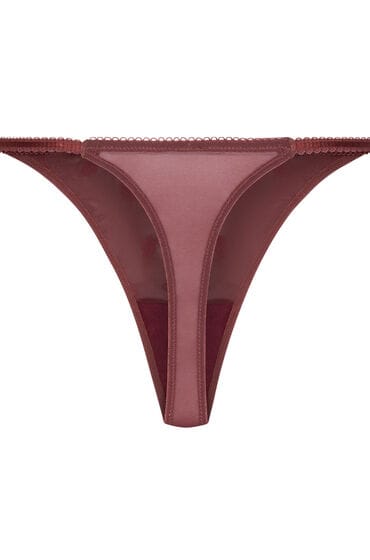Hunkemöller Hoog uitgesneden string Frida Rood