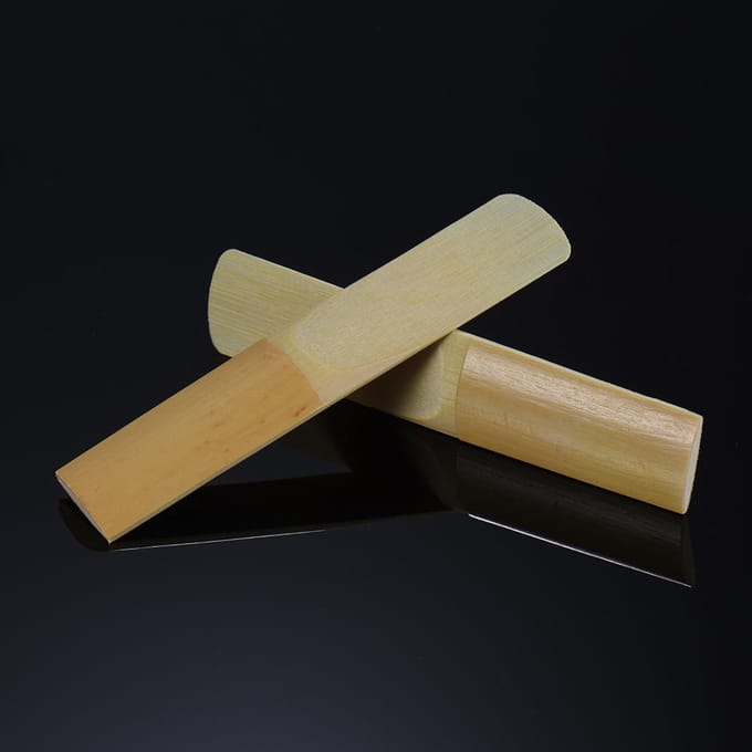Saxophone Bb Tenor, 10 pièces, anches en bambou, force Strength 2.5 beige