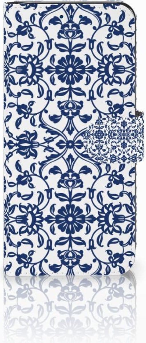 Samsung Galaxy S8 Hoesje Flower Blue