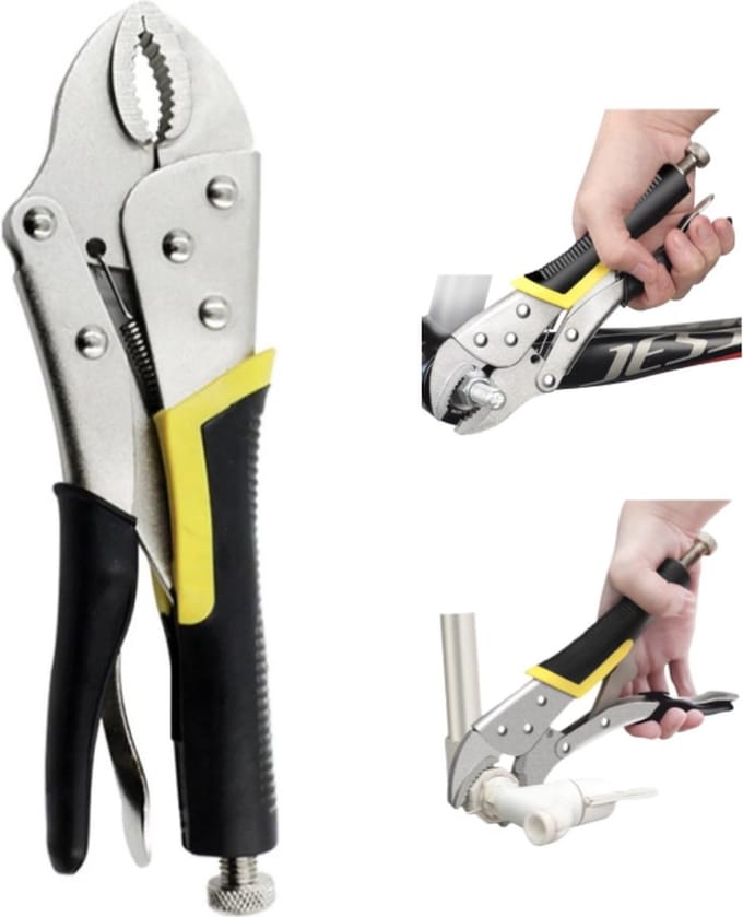 PD® - Griptang - EXTRA STERK - Griptang 25 cm - Soft grip - Openingswijdte 0 - 20 mm