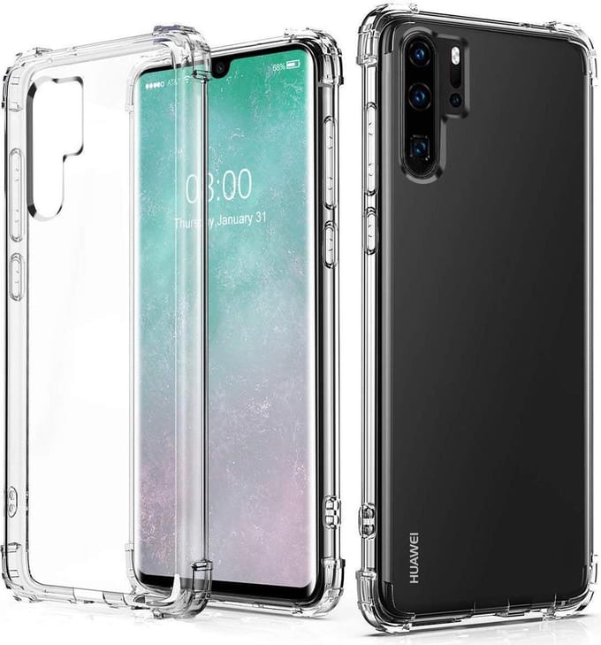 Huawei P30 Pro Hoesje Schokbestendig Transparant