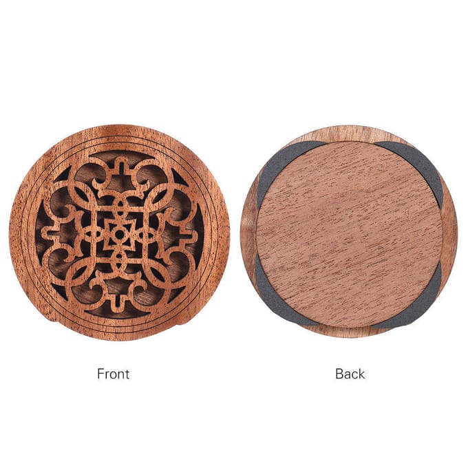 Gitaar Houten Klankgat Afdekking Blok Feedback Buffer Mahonie Hout Heet 7