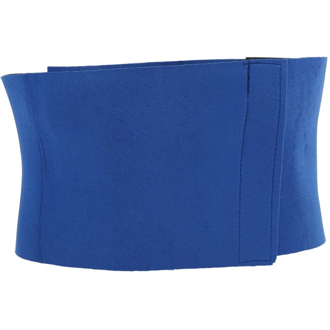 Elastische tailletrimmer Verstelbare neopreen sportheupriem voor lichaamsvermagering blue