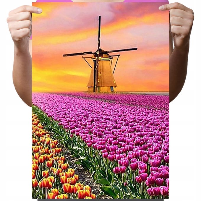 Diamond Painting Kit 5D - Natuur & Bloemen