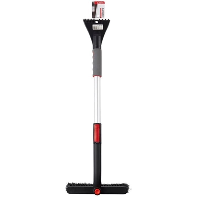 Rawlink ijskrabber met bezem & telescopische handgreep
