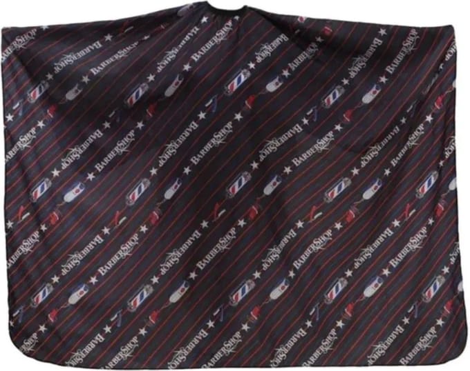 Nivard Baardschort - Beard Bib - Scheerschort - Baard Cape - Kappersmantel - Kapmantel - Barbershop