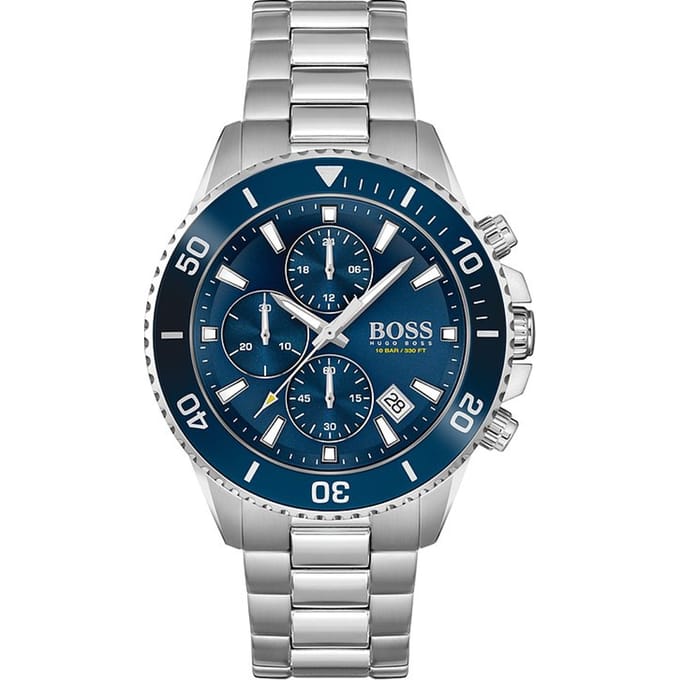 Hugo Boss Admiral HB1513907 Heren Horloge 46mm 10 ATM