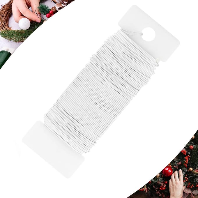 Dun Metaaldraad voor Bloemschikken, Sieraden Maken en Knutselen | Flexibel Ambachtsdraad
