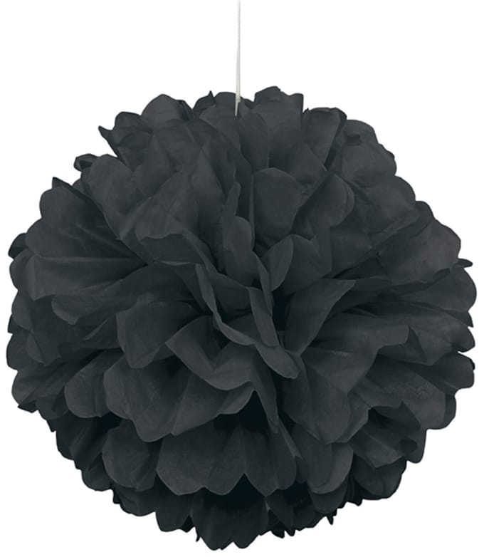 UNIQUE - Zwarte decoratieve bal van 40 cm