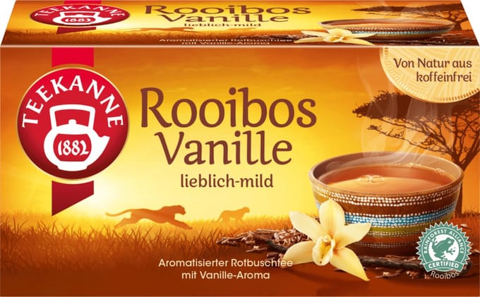 Teekanne Rooibos Thee Vanille (20 x 1.75 g), 35 g