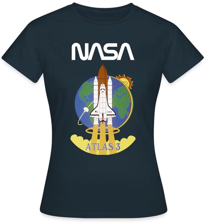 NASA Atlas 3 T-Shirt Dames