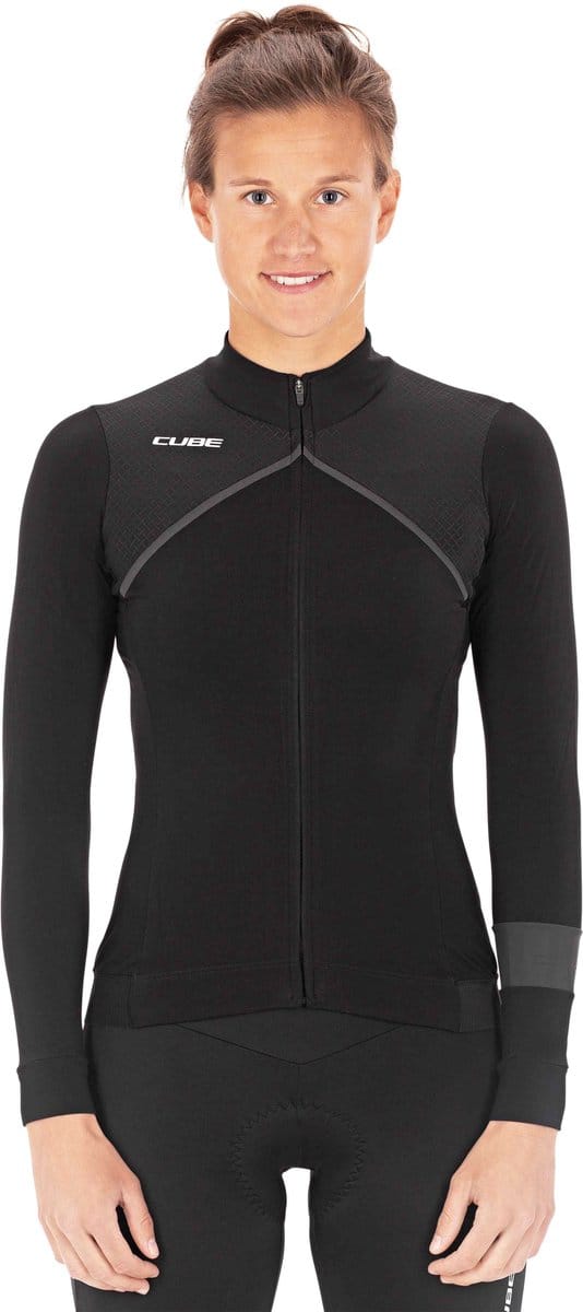 CUBE Fietsshirt BLACKLINE WS JERSEY L/S BLACK M (38)