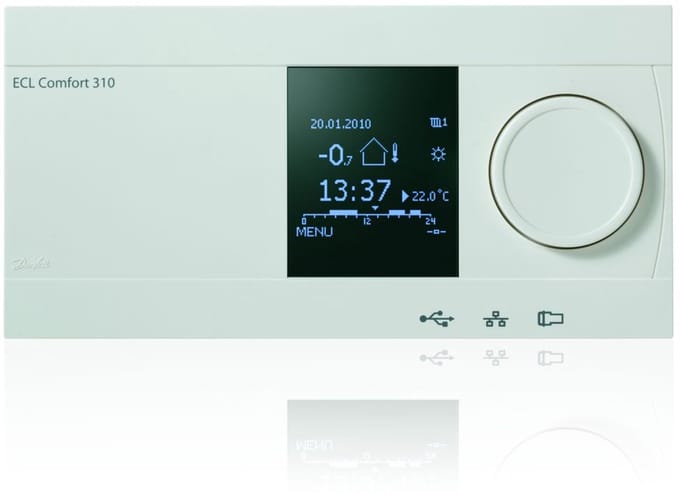 Danfoss elektronische regelaar ECL310 ECL Comfort 310, 230 V, 087H3040