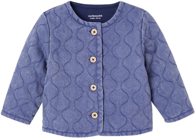 Vertbaudet Jas - baby - meisjes - denim