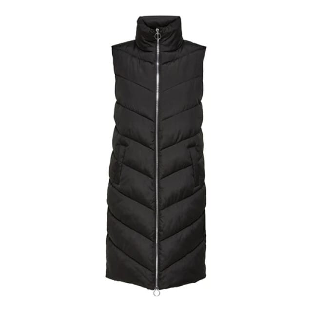 Jacqueline de Yong Finno long padded waistcoat