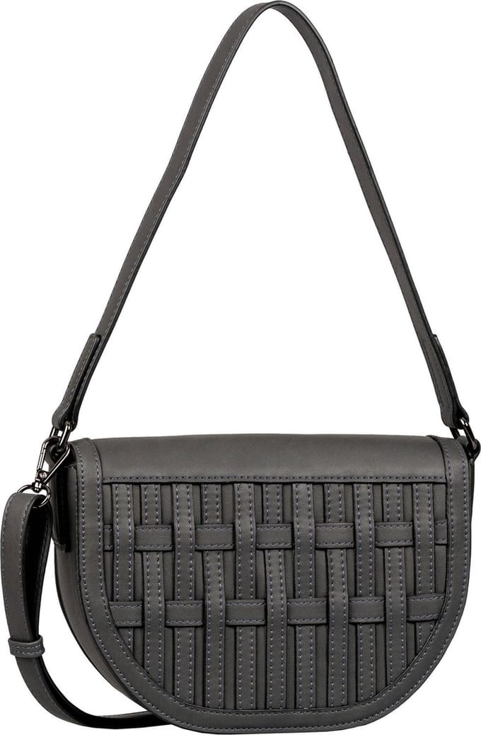 Gabor Schoudertas Valentina Flapbag Dark Grey Grijs