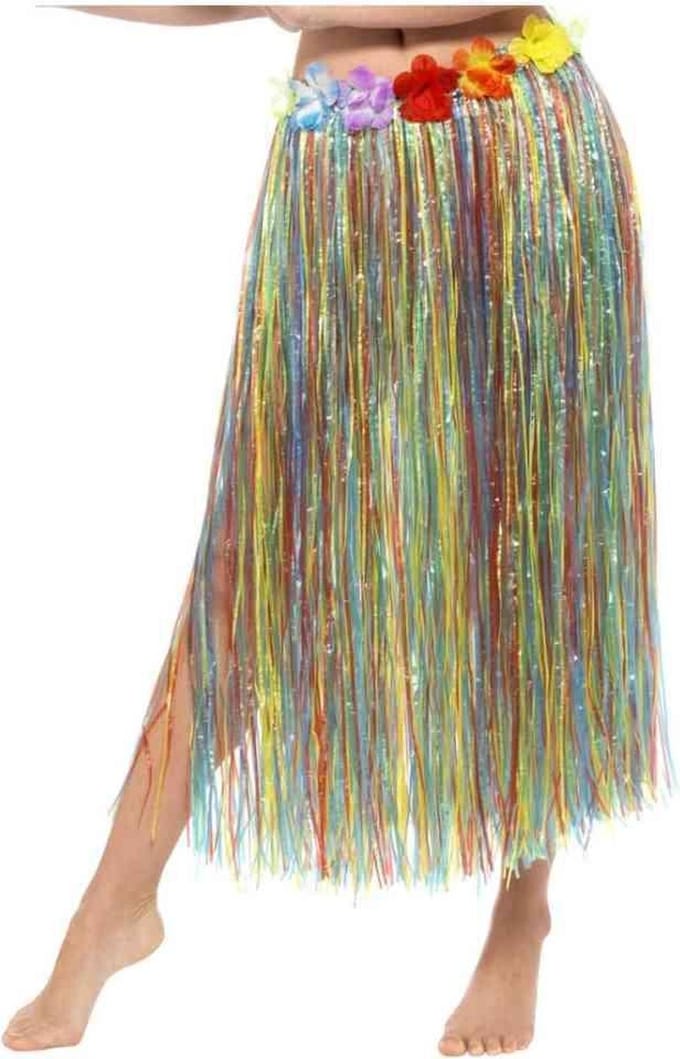 Smiffys - Hawaiian Hula Flowers Kostuum rok - Multicolours