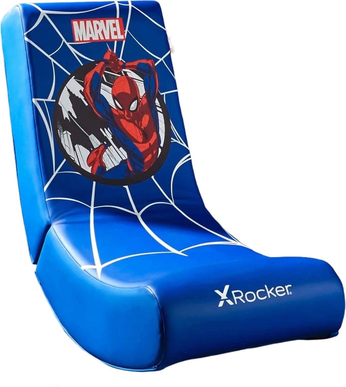 Gamestoel - Spiderman - inklapbaar - Marvel hero rocker (X Rocker)