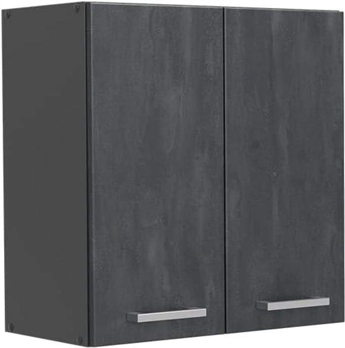 Hangkast Keuken Zwart Beton 60 cm Modulair