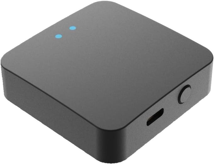 Smart Home Hub - Internet Gateway - Apparaat Koppelen - Multi-protocol Ondersteuning - 7x7x4 cm - Zwart