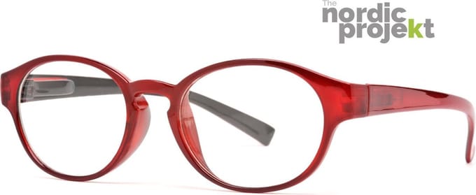 Nordic projekt NPAF Halmstad leesbril +2.50 - Rood
