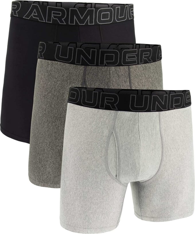 UA Performance Tech - SOLID 6 IN 3PK 035 Size : XL