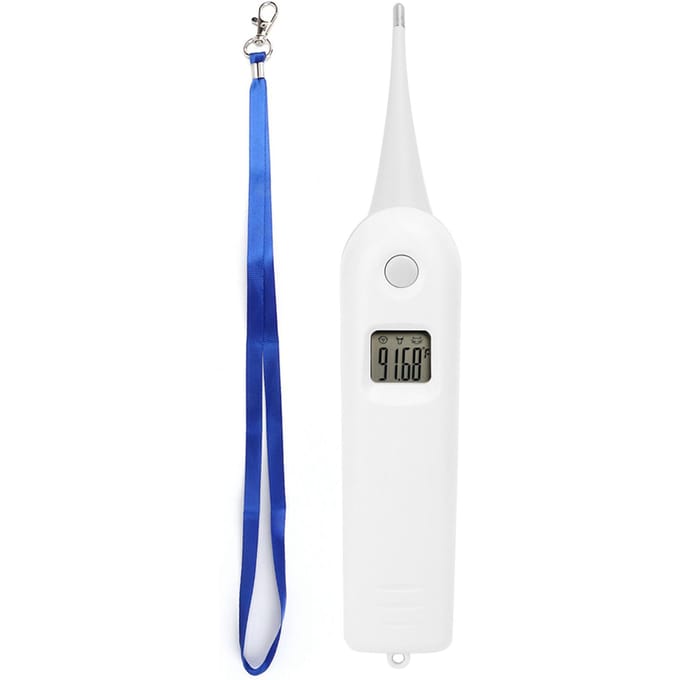 Veterinaire elektronische varkensvee schapen thermometer temperatuurtester voor vee white