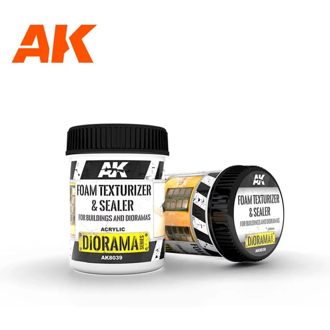 Verf AK Interactive Dioramas Foam Texturizer & Sealer For Building