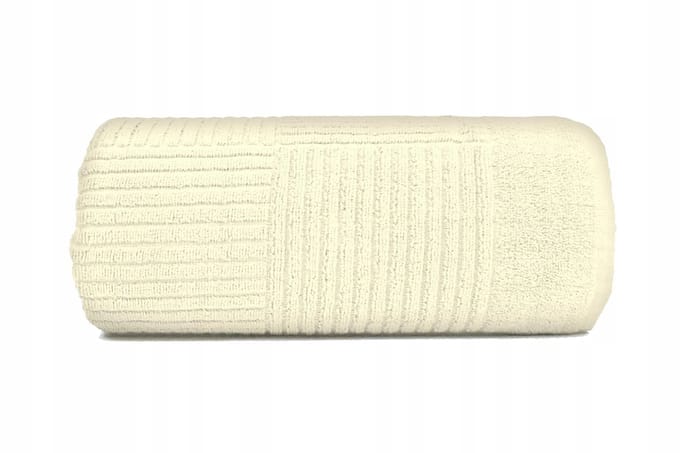 Greno Enigma Handdoek 30x50cm - Zacht Katoen, Beige, Oeko-tex Gecertificeerd