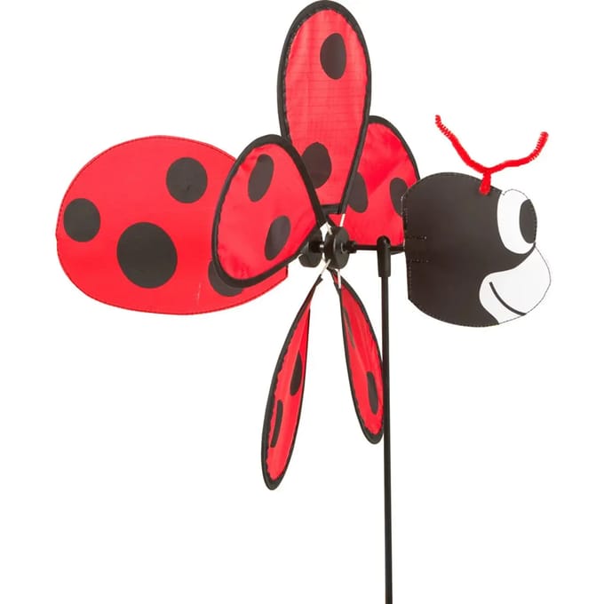 Windspiration Spin Citter Ladybug - Windspelen - lieveheersbeestje