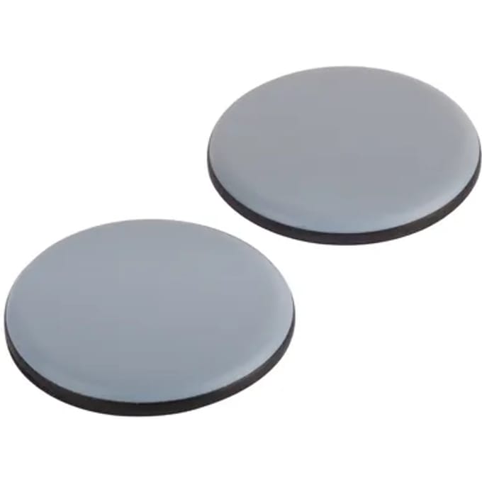 Fix-o-moll Meubelglijder Easy Glider - Zelfklevend - Kunststof - Diam. 63mm - Rond - 2 Stuks