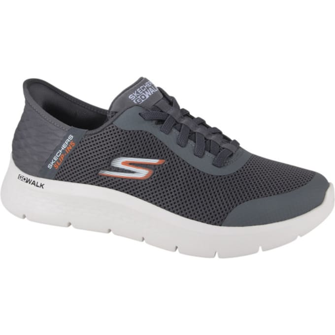 Skechers Go Walk Flex - Hands Up Heren Instappers - Grijs