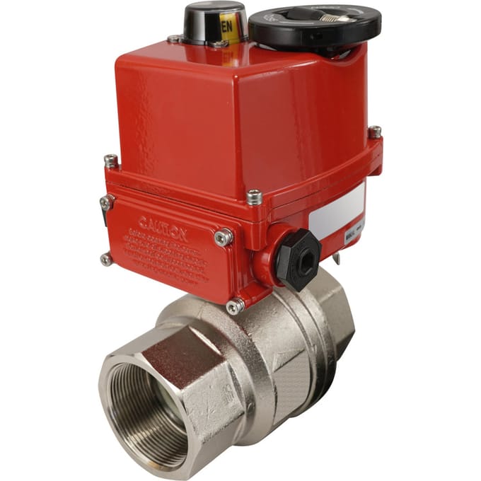 G 2 inch 2-Weg Messing Modulerende Kogelkraan 24 V AC/DC - BL2BA-200-AG-540-B-DPS