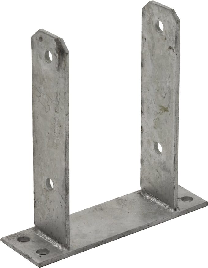 Wovar U|paalhouder voor 12 x 12 cm palen | Per Stuk