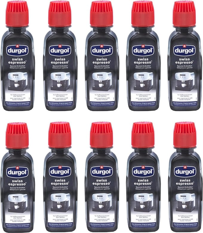 Durgol Swiss Espresso - 10 x Koffiemachineontkalker 125ml