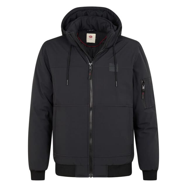 Petrol Industries - Winterjas Heren - Bomberjack met capuchon ironvalley - Zwart - Maat M - Zwart - Maat M