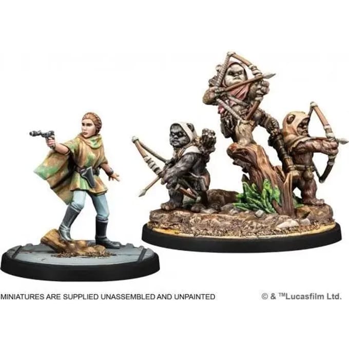 Figurine Atomic Mass Games Star Wars - Shatterpoint : EE CHEE WA MAA !