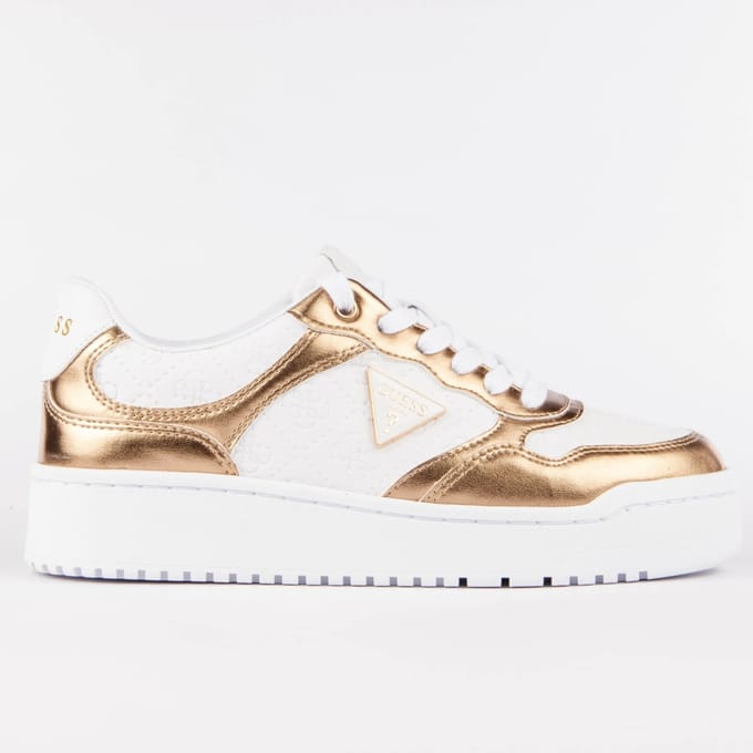 Guess Miram 6 Sneakers Laag - Goudkleur - Maat 38