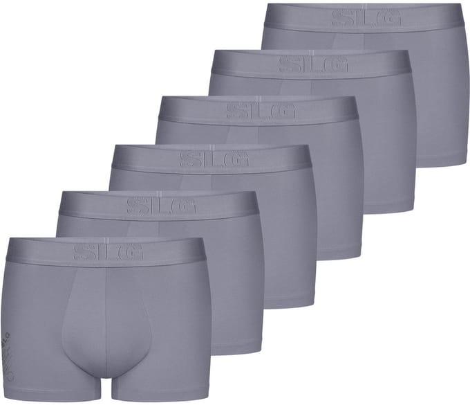 sloggi Heren hipster short / pant 6 pack SLG Base Soft