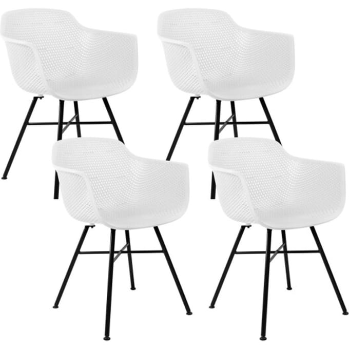 Kick Collection Set van 4 kick tuinstoel indy -