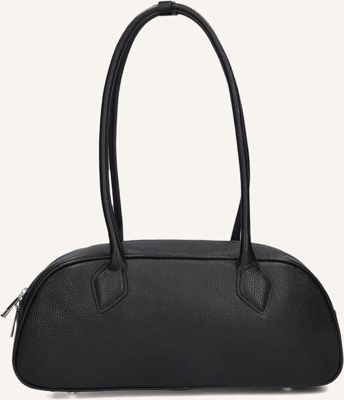 Omoda Leather Bag X Moderosa Handtassen Dames - Zwart - Maat ONESIZE