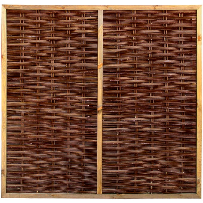 Wilgenscherm tuinscherm wilgen 180x180cm