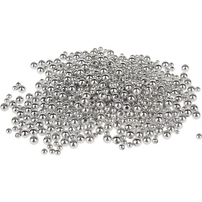 VBS Waskralen assortiment "Zilver", 1.000 stuks